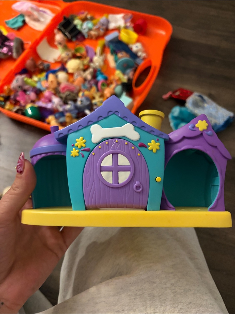 Vintage hasbro LPS Pawtucket dog house